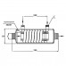 Теплообменник  126кВт Max Dapra D-TWT 93 корпус титан спираль титан (100138)