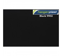 Пленка ПВХ 1,65х25,00м "Haogenplast", Black, черный