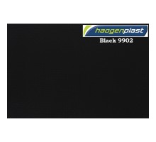Пленка ПВХ 1,65х25,00м "Haogenplast", Black, черный