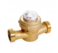 Расходомер резьбовой 1/2", ХВ, 1,5 м3, 1 имп/л