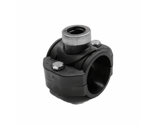 Держатель датчика/клапана зажимной DN50 - 1/2", ПВХ