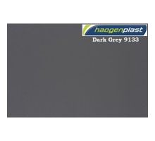 Пленка ПВХ 1,65х25,00м "Haogenplast Unicolors", Dark Grey, темно-серый