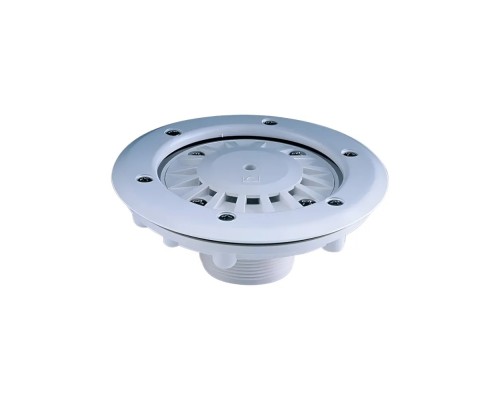 Форсунка донная Ø 149.5 (пленка) G 2" (наруж.) и Ø 50 (внутр.), ABS-пластик