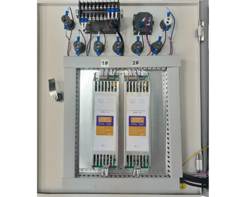 Ультрафиолетовая установка GLSQ,  5х155 Вт, 100 м³/час, DN150, AISI304, 220В, мех.оч.
