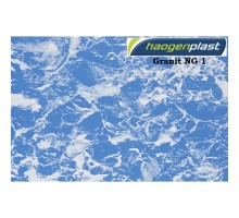 Пленка ПВХ 1,65х25,00м "Haogenplast", Granit NG 1, светлый гранит