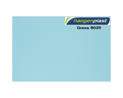 Пленка ПВХ 1,65х25,00м "Haogenplast", Green, бирюзовый