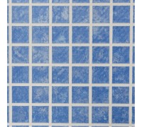 Пленка ПВХ 1,65х25,00м "Haogenplast Matrix",  Blue-3D, синяя мозайка-3D