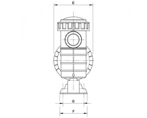 Насос "Maxim"  5.5HP с префильтром, 78 м3/ч, H=10 м, 380В, 4.05 кВт