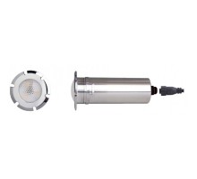 Cветильник N601, LED, RGB 2 пр., встр., без фланца GR02V, 18 вт, 12ВAC, AISI-316 /N601HCP18R2SS/