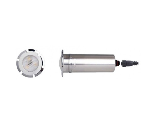 Cветильник N601, LED, RGB 2 пр., встр., без фланца GR02V, 18 вт, 12ВAC, AISI-316 /N601HCP18R2SS/