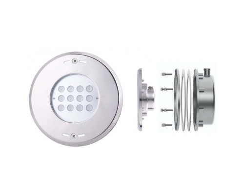 Cвет-к N611, LED, RGB 2 пр., встр., AISI-316/ABS, пленка, линзы 60°, 35Вт, 12ВAC /N611VP35R2SS-A-60/