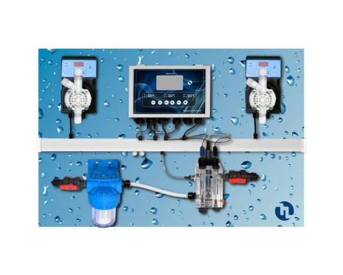 Авт.станция дозир и контр. POOL TOP GUARD-M PH/RX/CL/T (SCL), 0-2 ppm/QPT81111379ER/QPT81111379AM