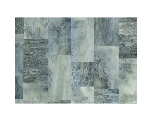 Пленка ПВХ 1,65х25,00м "Haogenplast StoneTile",  Emerald-3D, /