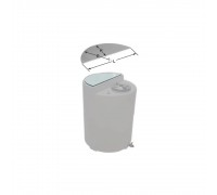 Суппорт (пластина) для TANK 230L, полипропилен 20 мм