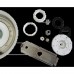 Светильник W803, LED, белый холод-й, 2 пр., накл., бетон, 25Вт, 12ВAC, AISI-316