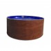 Бассейн круглый Лагуна  ( 5,00 х 1,25)(темное дерево)каркас,скиммер,чашка 0,6мм/50014-06