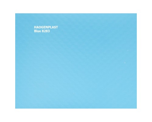 Пленка ПВХ 1,65х25,00м "Haogenplast", Blue, синий