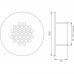Форсунка аэромассажная нерж. AISI-304  для бетонного бассейна  G1½" (наружн.) AISI-316/ФП.111.3/1