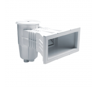 Скиммер из ABS-пластика, 15 л. c широким раструбом, подкл.внутр. 2"-1½", плитка