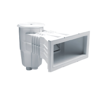 Скиммер из ABS-пластика, 15 л. c широким раструбом, подкл.внутр. 2"-1½", плитка