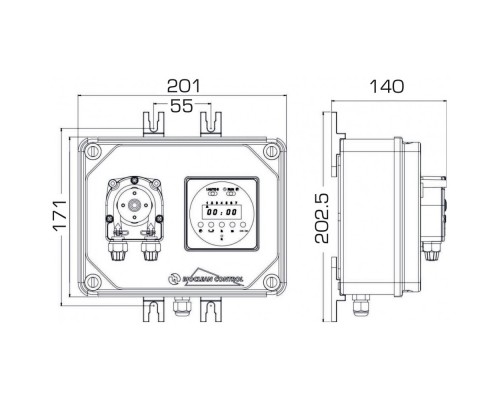 Авт.станция дозир. BIOCLEAN CONTROL/B PER 3-3 230V SANT