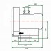 Компрессор HPE 0,85 кВт, 145 м³/ч, 1½", 220V