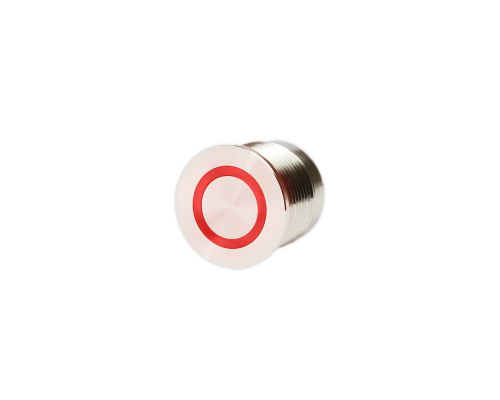 Пьезокнопка сенсорная c подсветкой LED RGB, AISI-304
