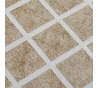 Пленка ПВХ 1,65х25,00м "Haogenplast Matrix",  Dune-3D, мозаика песочная -3D  /