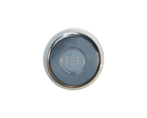 Cветильник N614, LED, RGB 2 пр, встраиваемый, гайка, 10Вт, 12В AC, AISI304 /N614P10R2S/