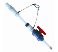 Клапан впрыска регулируемый, PVDF - Витон, 1/2"