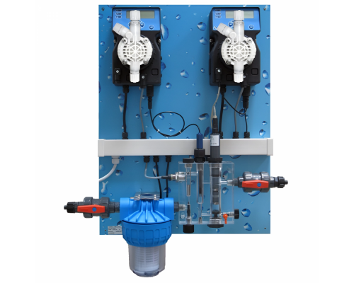 Авт.станция дозир и контр. POOL GUARD 3 (PH/CL) PANEL(SCL), 0-2 ppm