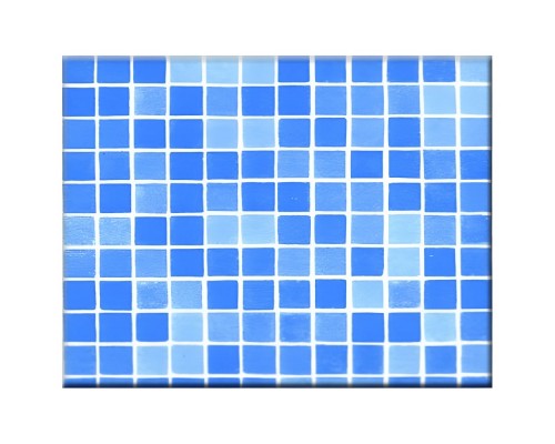 Пленка ПВХ 1,65х25,00м "Alkorplan-3000", "Persia Blue",  мозаика