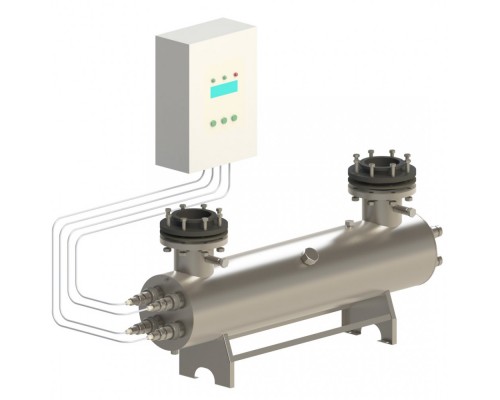 Ультрафиолетовая установка УФУ-150, 150 м3/ч, AISI-321, 40мДж/см2