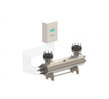 Ультрафиолетовая установка УФУ-250, 250 м3/ч, AISI-321, 40мДж/см2
