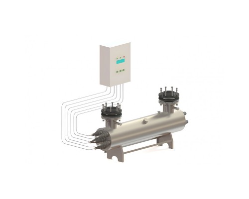 Ультрафиолетовая установка УФУ-250, 250 м3/ч, AISI-321, 40мДж/см2