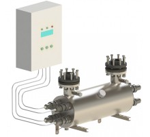 Ультрафиолетовая установка УФУ-  50, 50 м3/ч, AISI-321, 40мДж/см2