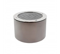 Водозабор с сетчатой крышкой Ø 165x100 (пленка) G2,5" (наружн.) нерж. AISI-316 /ВЗ.625.4/1
