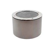 Водозабор с сетчатой крышкой Ø 165x100 (пленка) G2,5" (наружн.) нерж. AISI-316 /ВЗ.625.4/1