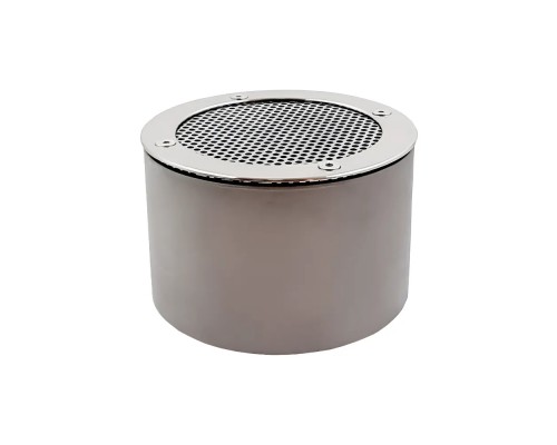 Водозабор с сетчатой крышкой Ø 165x100 (пленка) G2,5" (наружн.) нерж. AISI-316 /ВЗ.625.4/1